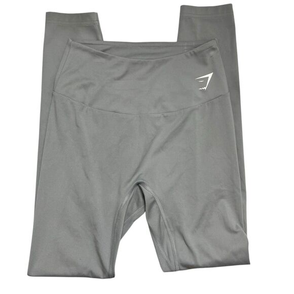 Gymshark High Waist Training Leggings Gray Women’s Size Medium Compression Stret - Picture 2 of 10